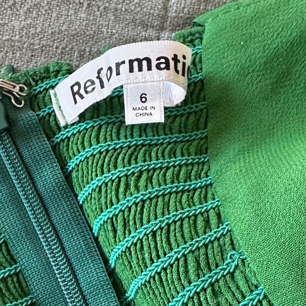 Reformation Lore Strapless Dress - Size 6 - Picture 6 of 7